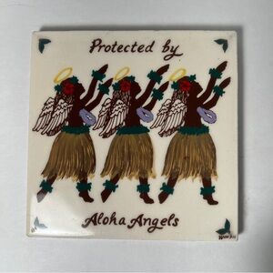 Banana Patch Studio Protected By Aloha Angels Decor Tile